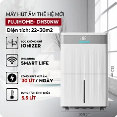Máy hút ẩm, lọc không khí - FujiHome