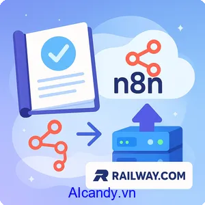 Hướng dẫn chi tiết cài đặt self host n8n với railway.com