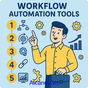 Top 5 công cụ Workflow Automation tăng năng suất vượt trội