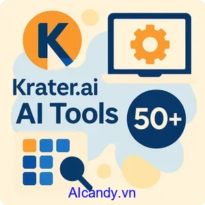 Krater.ai: Công cụ AI thay thế hàng loạt ứng dụng riêng lẻ
